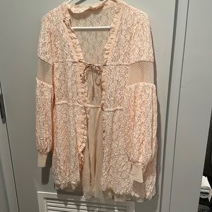 We Are Hah pink robe